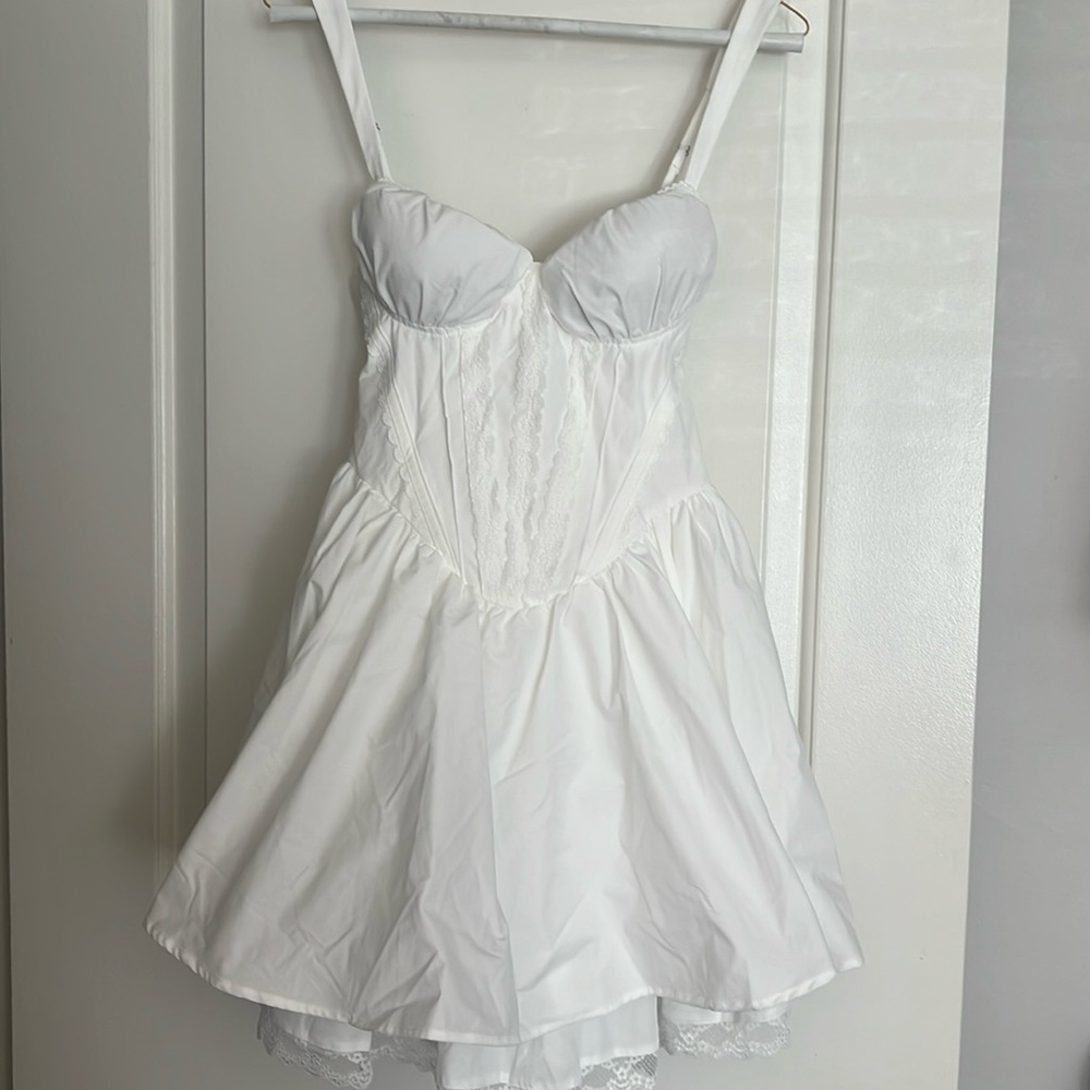 sthcute Corset Cottage Victorian fairy mini dress Small - Picture 3 of 6